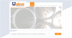 Desktop Screenshot of akin.com.tr